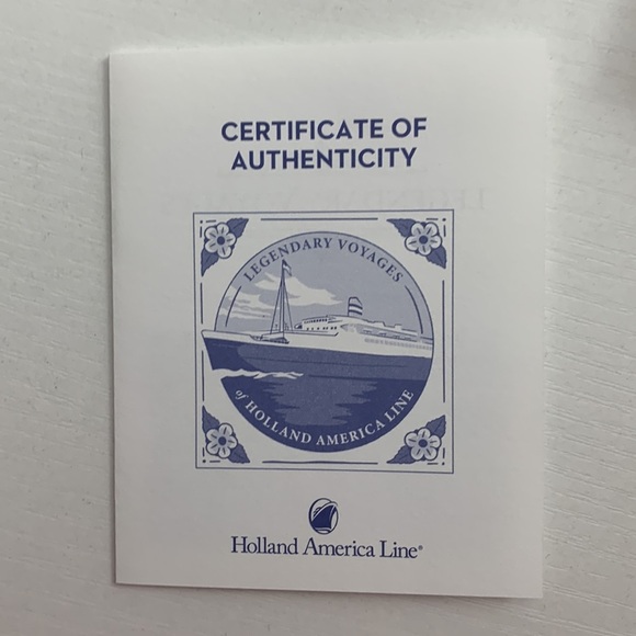 Holland America Line Legendary Voyage Tile - Picture 4 of 6